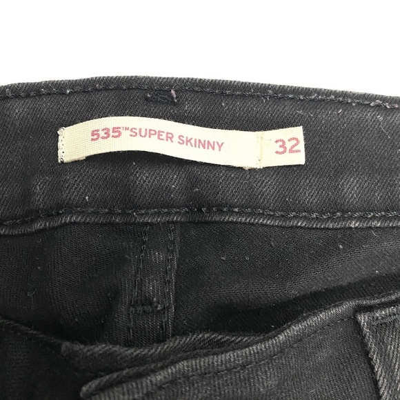 NYDJ Super Skinny Women's size 32 Black Denim Jeans - Picture 3 of 4